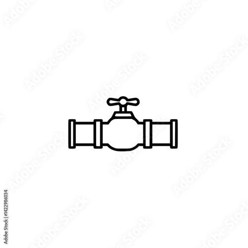 Pipe Valve Icon