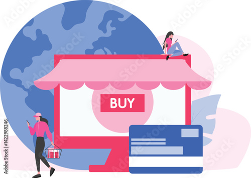 Digital Shopping Wth Card Payment