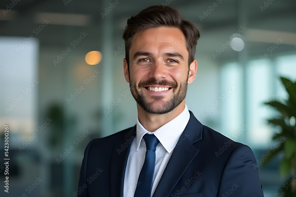 portrait of a handsome businessman portrait of a handsome businessman