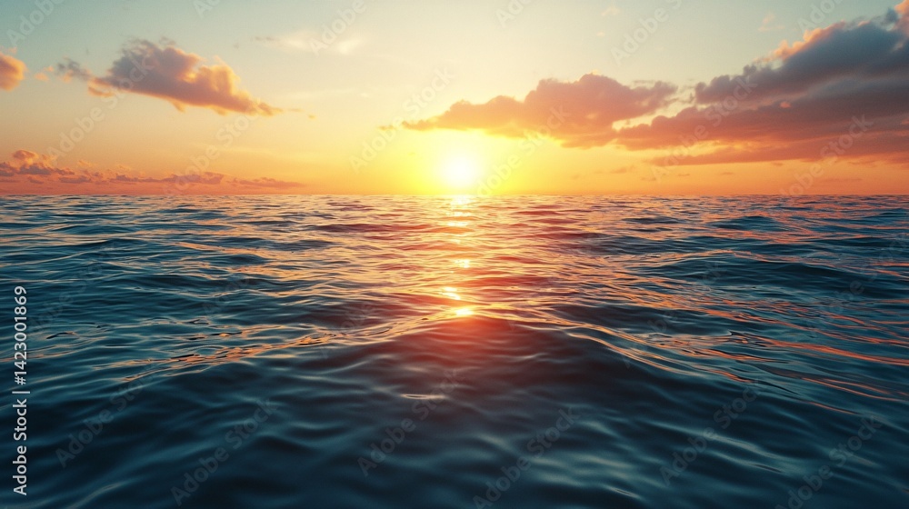 Fototapeta premium Sunset on the Sea
