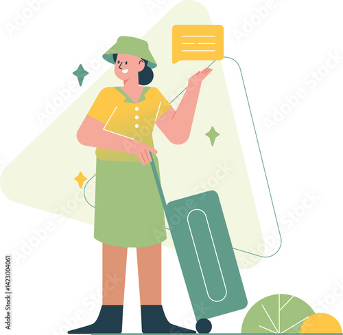 Influencer Messaging for Vacation Tour