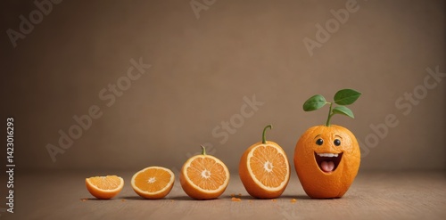 The Growth Story of Oranges: Creative and Natural Order