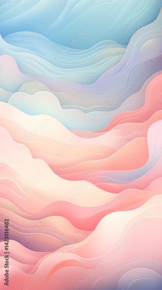 Fototapeta premium A galaxy space pattern art tranquility.