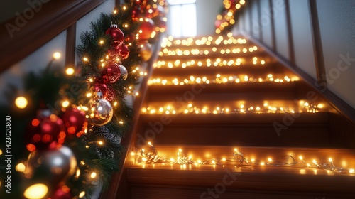 As night falls, the lights transform the surroundings into a sparkling wonderland full of holiday spirit.
