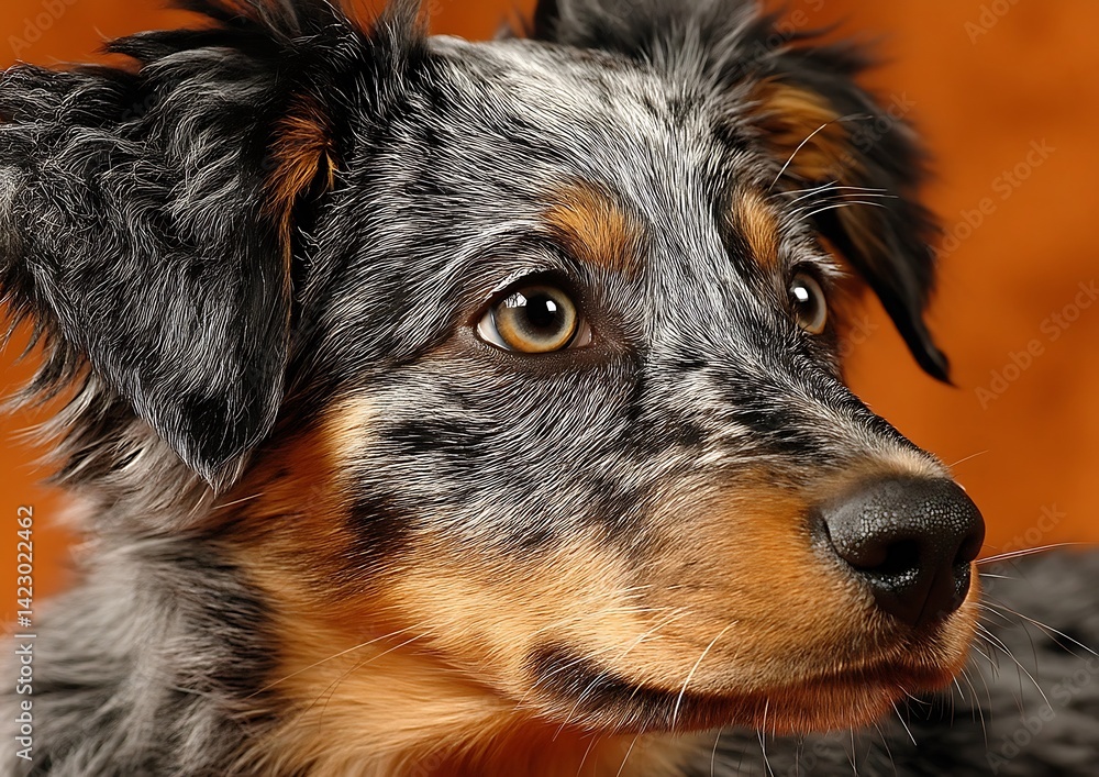 Puppy Portrait - Studio Shot