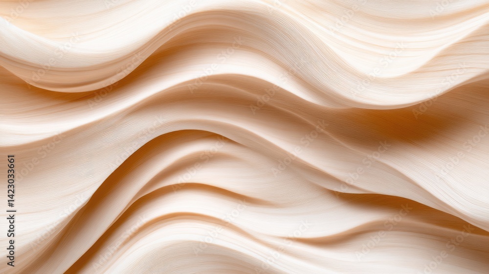 Creamy, flowing texture Creamy, flowing texture