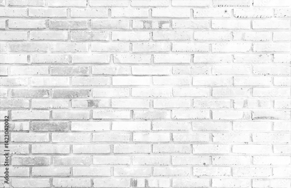 Obraz premium White brick wall texture background. White brick wall texture background. White brick wall texture background