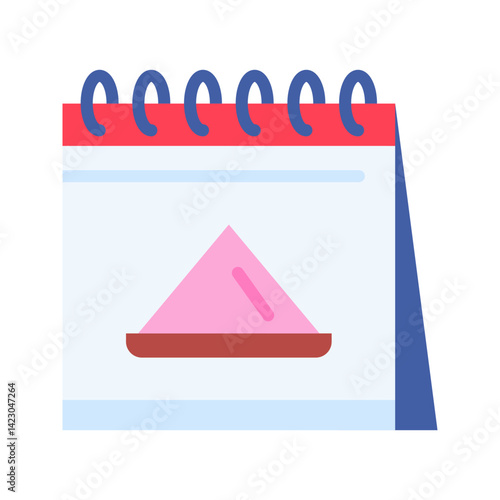 Calendar icon vector image. Suitable for mobile apps, web apps and print media.