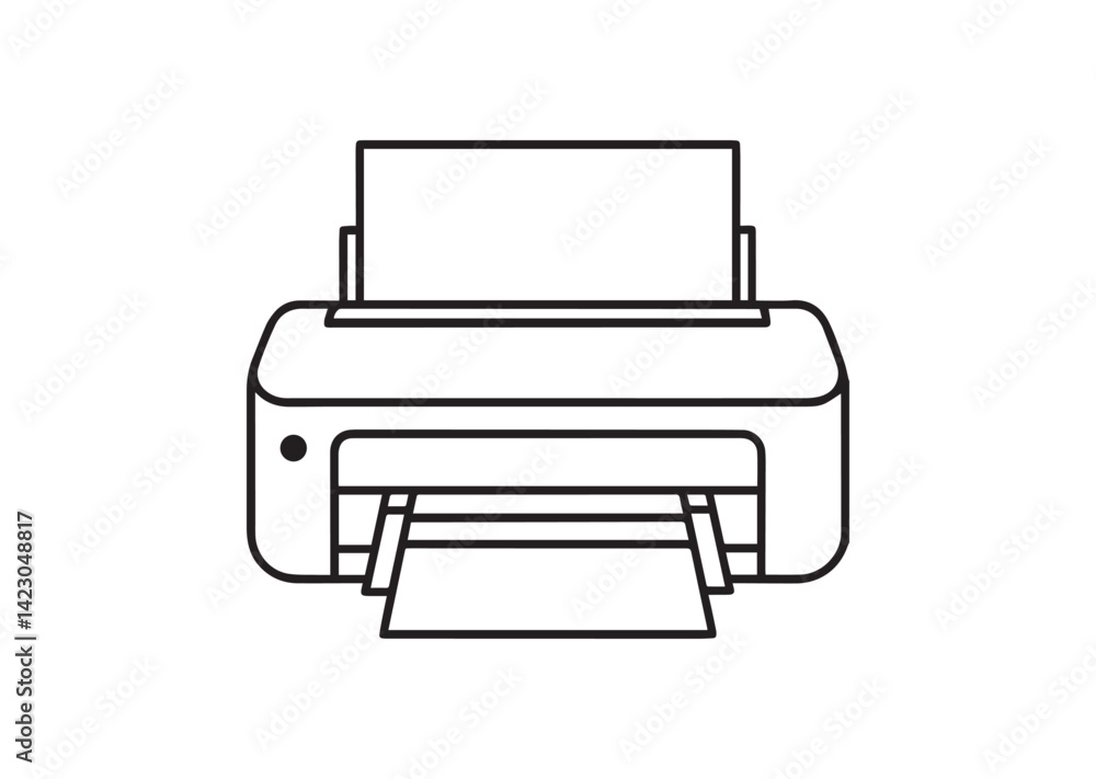 Printer Vector Printer Vector