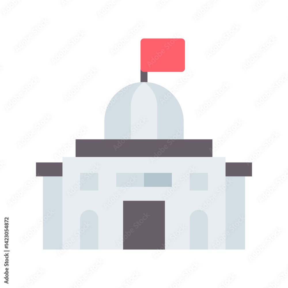 Parliament icon vector image. Suitable for mobile apps, web apps and print media. Parliament icon vector image. Suitable for mobile apps, web apps and print media.