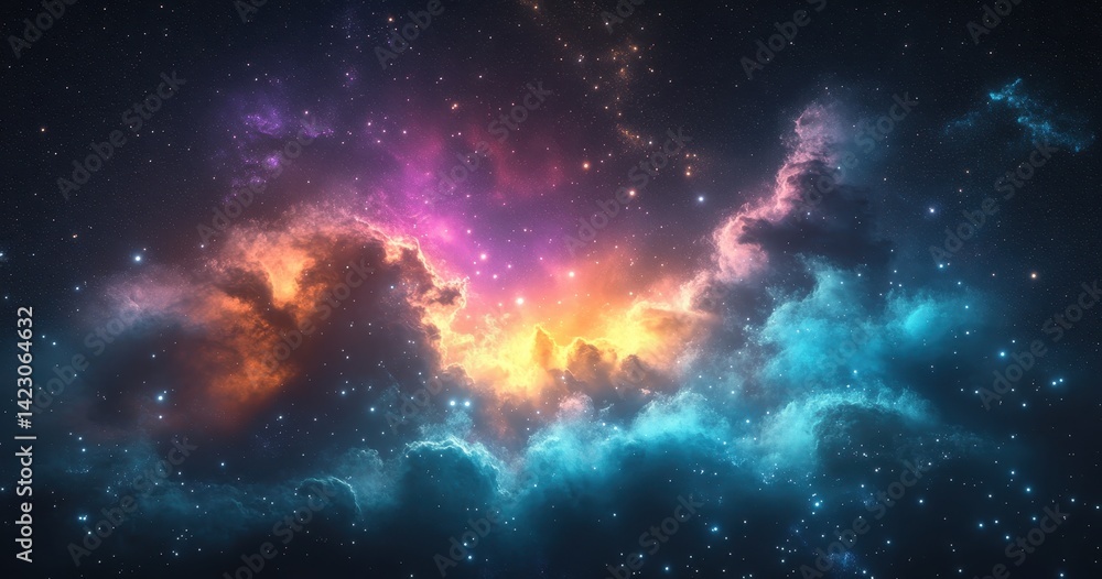 Fototapeta premium Nebula in space