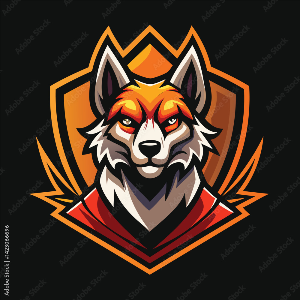 Bold Fox Face Branding Icon Bold Fox Face Branding Icon