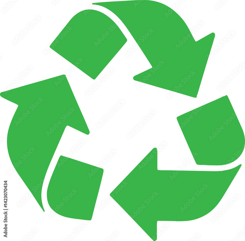 Green recycle symbol Green recycle symbol