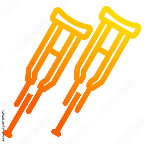 Crutches Icon