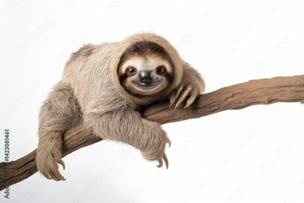 Fototapeta premium Sloth wildlife animal mammal.