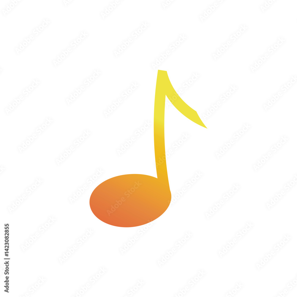 colorful musical notes on a white background colorful musical notes on a white background