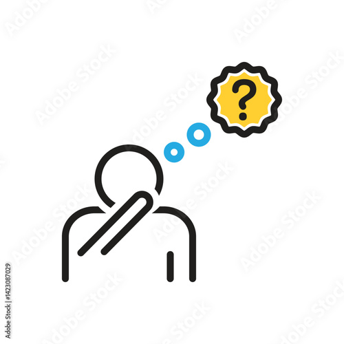 Multi color icon for reasonable