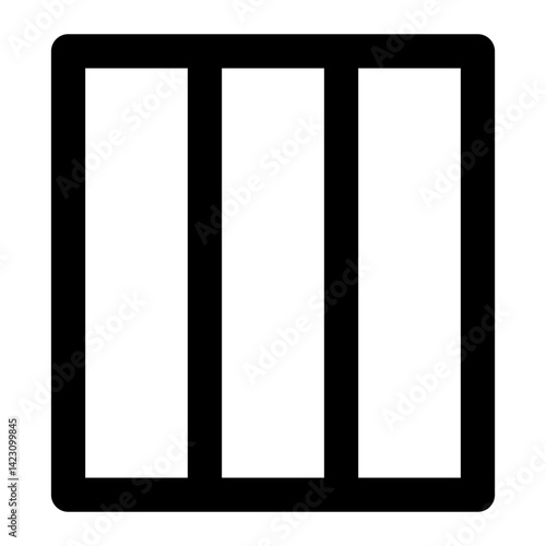 column table line icon