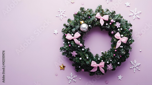 Obraz na płótnie Minimalist style Christmas,Christmas, decoration, Christmas tree,holiday, xmas,winter, decorations,celebration, presents,gift, Santa Claus,ornaments,december,seasonal,art,happy,new year w salonie