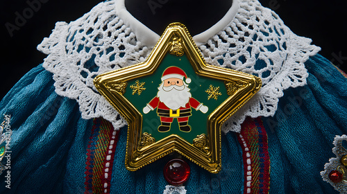 Obraz na płótnie Minimalist style Christmas,Christmas, decoration, Christmas tree,holiday, xmas,winter, decorations,celebration, presents,gift, Santa Claus,ornaments,december,seasonal,art,happy,new year w salonie
