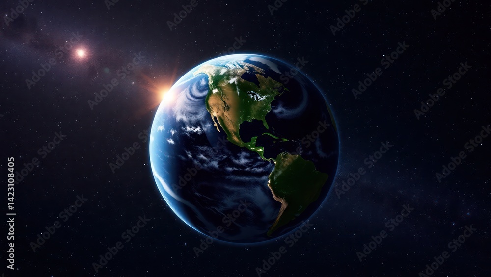 earth in space earth in space