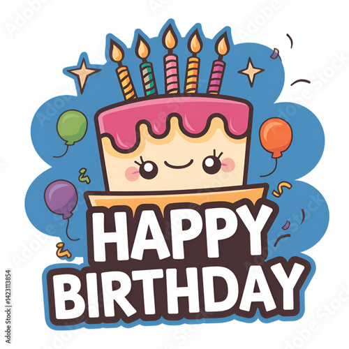 happy birthday cake
