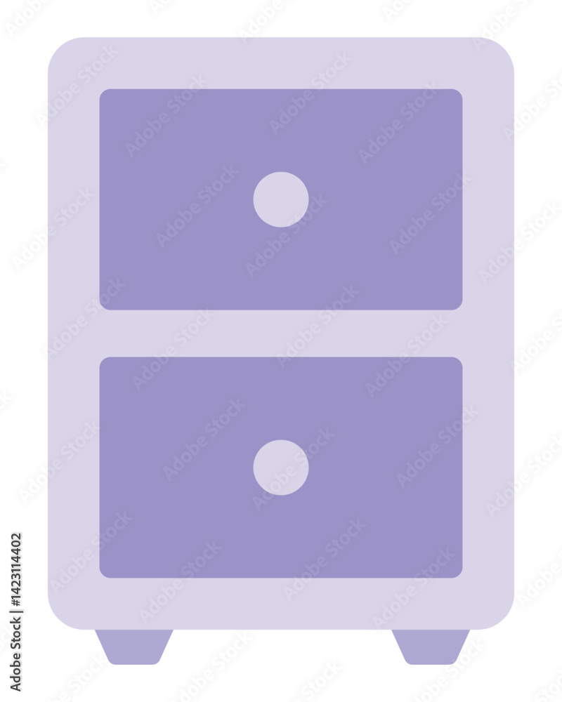 Home drawer flat icon isolated on white background. Home drawer flat icon isolated on white background.