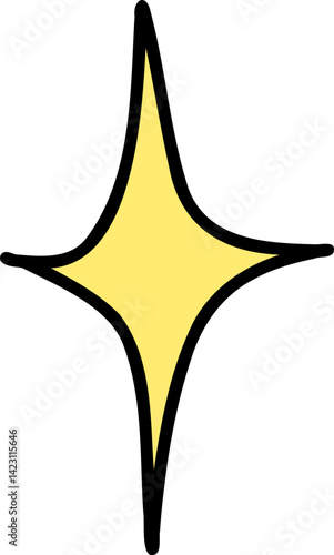 blinking decoration Illustration.