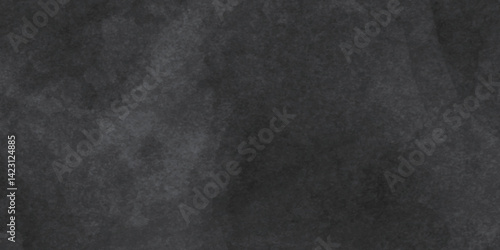 Abstract design with old wall texture cement dark black and paper texture background. Realistic design are space of Studio dark room concrete wall grunge texture .Grunge paper texture design .	
