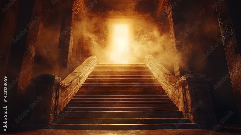 Fototapeta premium Stairway to Light