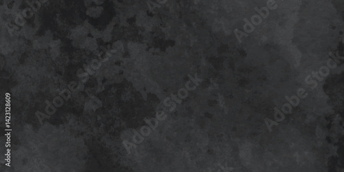 Abstract design with old wall texture cement dark black and paper texture background. Realistic design are space of Studio dark room concrete wall grunge texture .Grunge paper texture design .	
