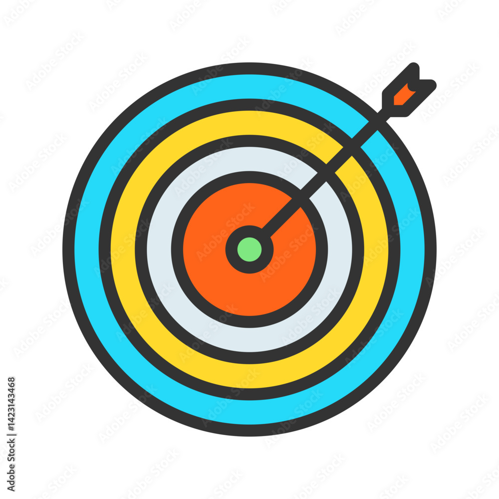 Purpose icon vector image. Suitable for mobile apps, web apps and print media. Purpose icon vector image. Suitable for mobile apps, web apps and print media.
