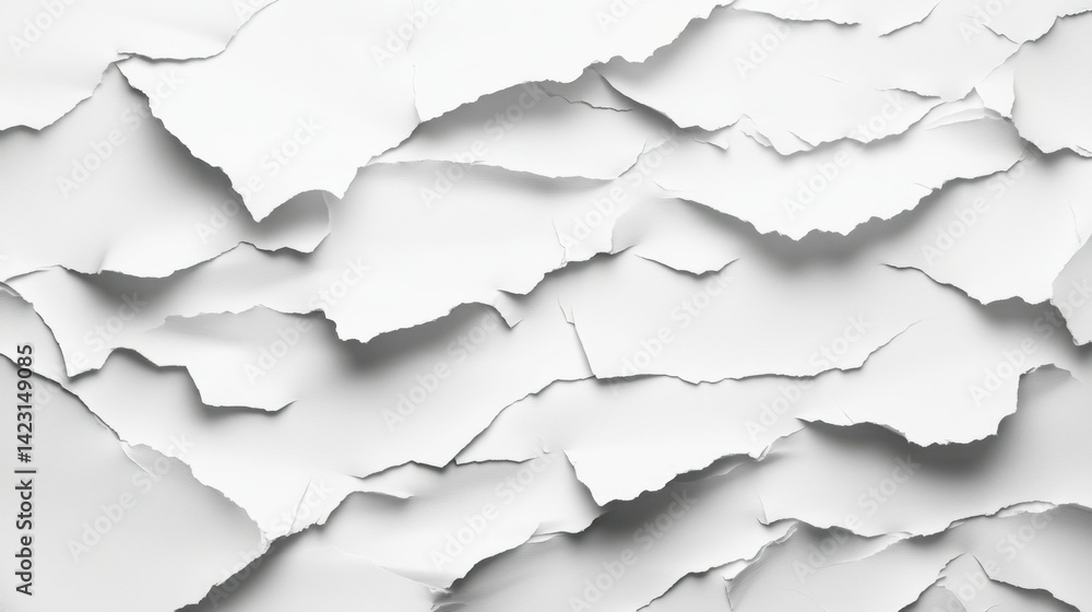 Ripped Paper Texture. High Detailed Plain Background Concept Ripped Paper Texture. High Detailed Plain Background Concept