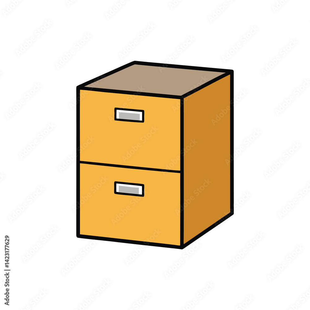 wooden cabinet with drawers isolated wooden cabinet with drawers isolated