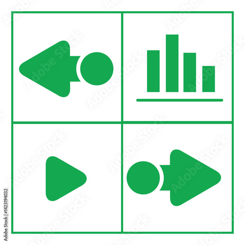 Very necessary icon set vector illustration.