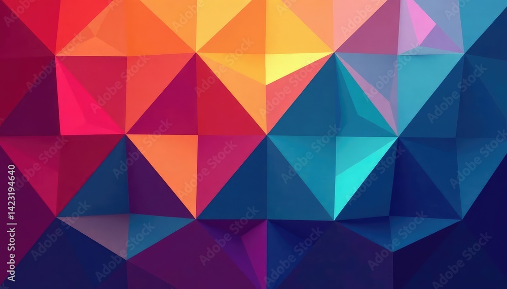 Repeating triangles form complex geometric design, angle, fabric Repeating triangles form complex geometric design, angle, fabric