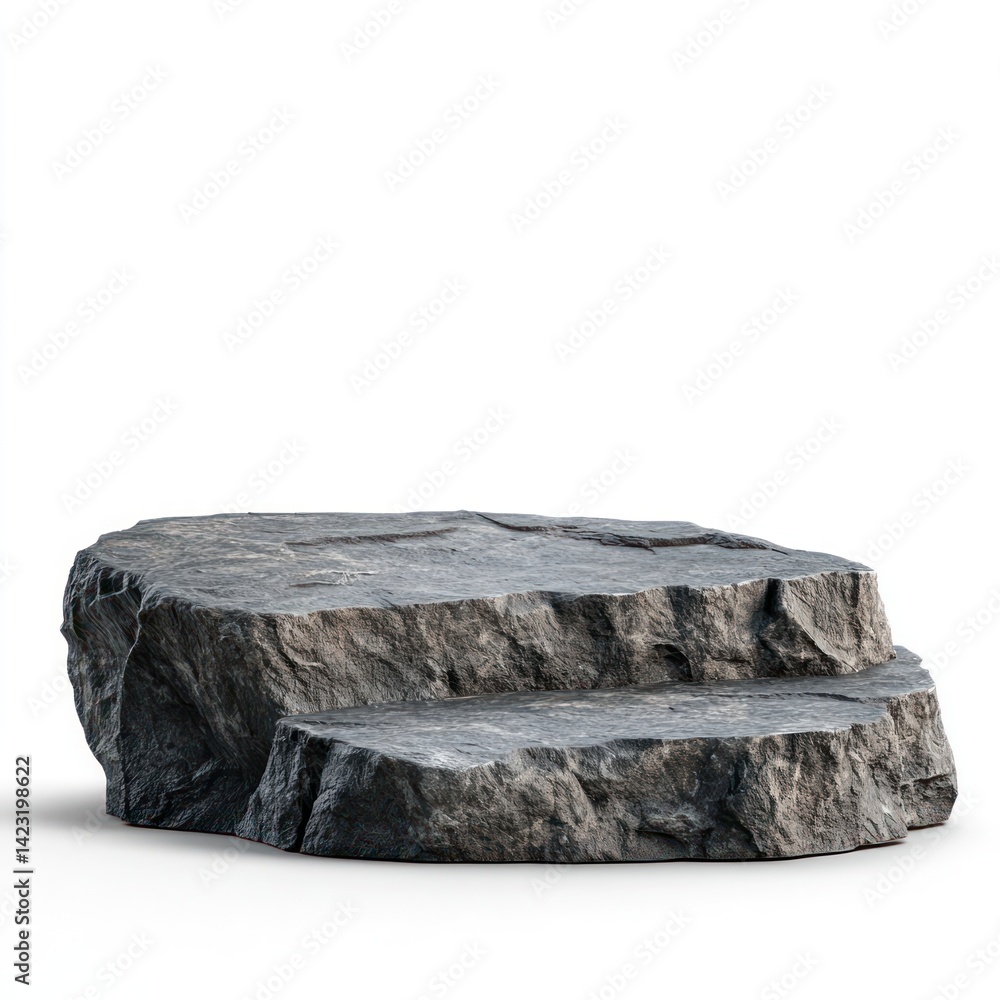 Sharp rocky podium minimalist platform showcase. Sharp rocky podium minimalist platform showcase.