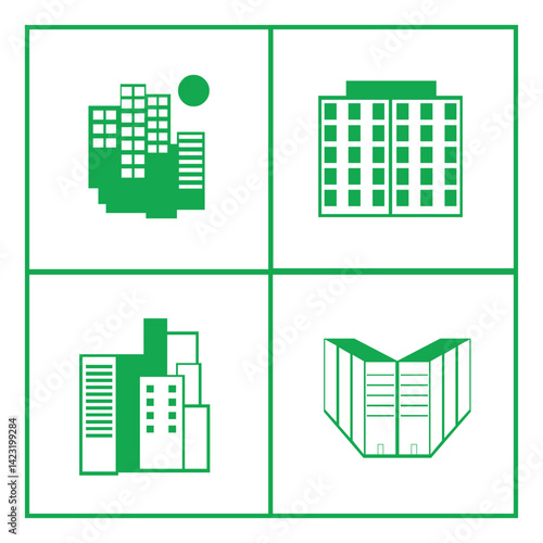 Very necessary icon set vector illustration.