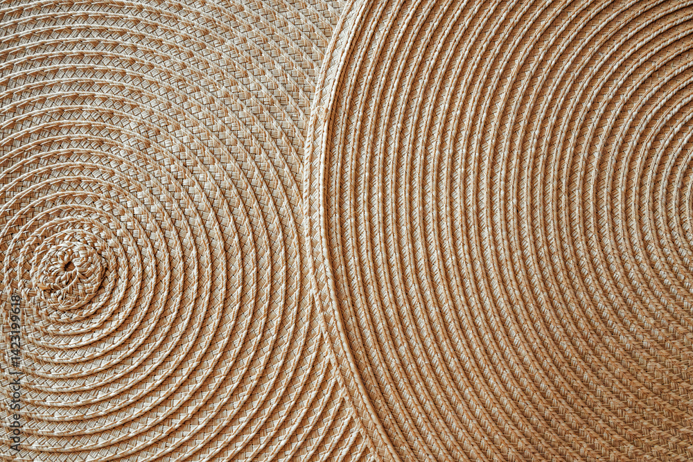 Naklejka premium Texture of table mat or placemat