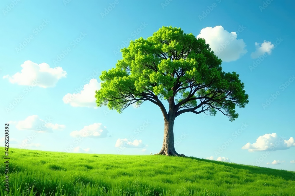 A solitary tree branch stretches towards the sky, landscape, clean, nature A solitary tree branch stretches towards the sky, landscape, clean, nature