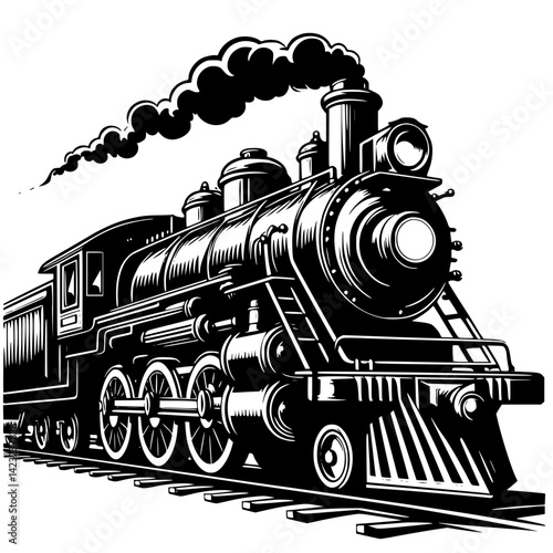 old steam locomotive