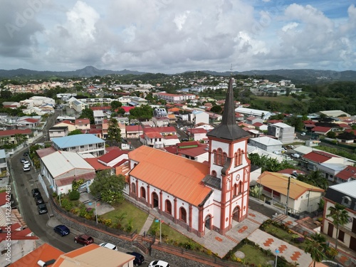 church of ducos, martinique, antilles
