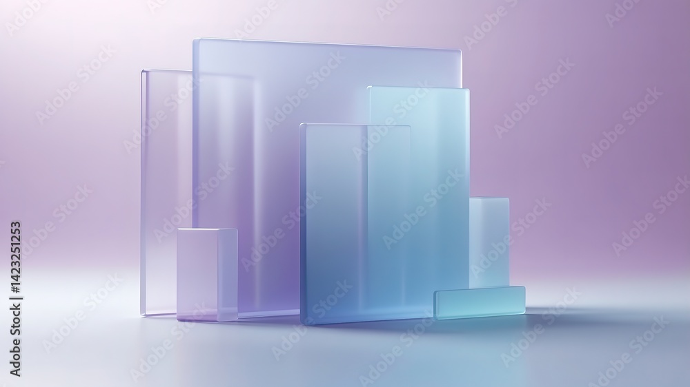 Minimal Frosted Glass Blur Gradient Background Minimal Frosted Glass Blur Gradient Background