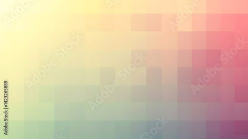 Wallpaper Mural Abstract Pastel Pixelated Color Gradient Background Torontodigital.ca