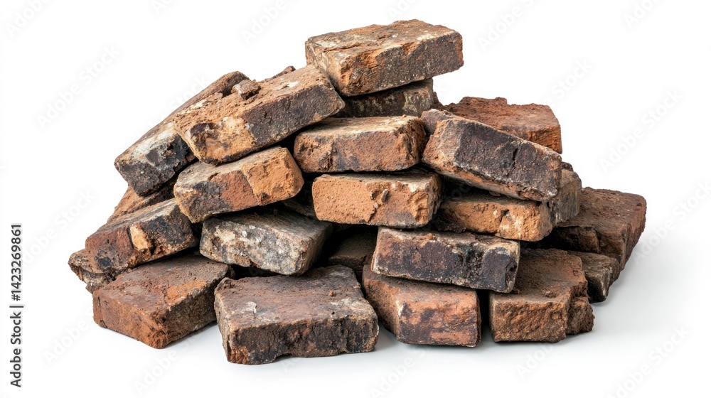 Pile of used bricks (1) Pile of used bricks (1)