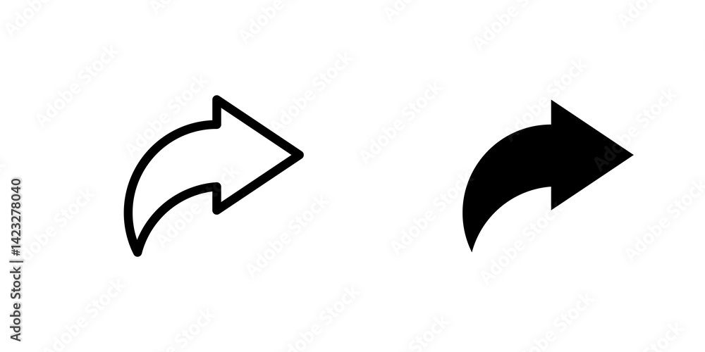 Share icon vector symbol collection on white background. Share icon vector symbol collection on white background.
