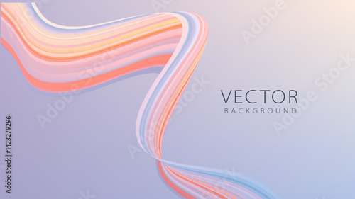 An Abstract Colorful Vector Background featuring Flowing, Dynamic Lines that Inspire Creativity