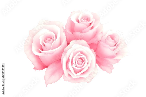 Wallpaper Mural Pink Lily Water Sketch is a beautiful pattern Torontodigital.ca