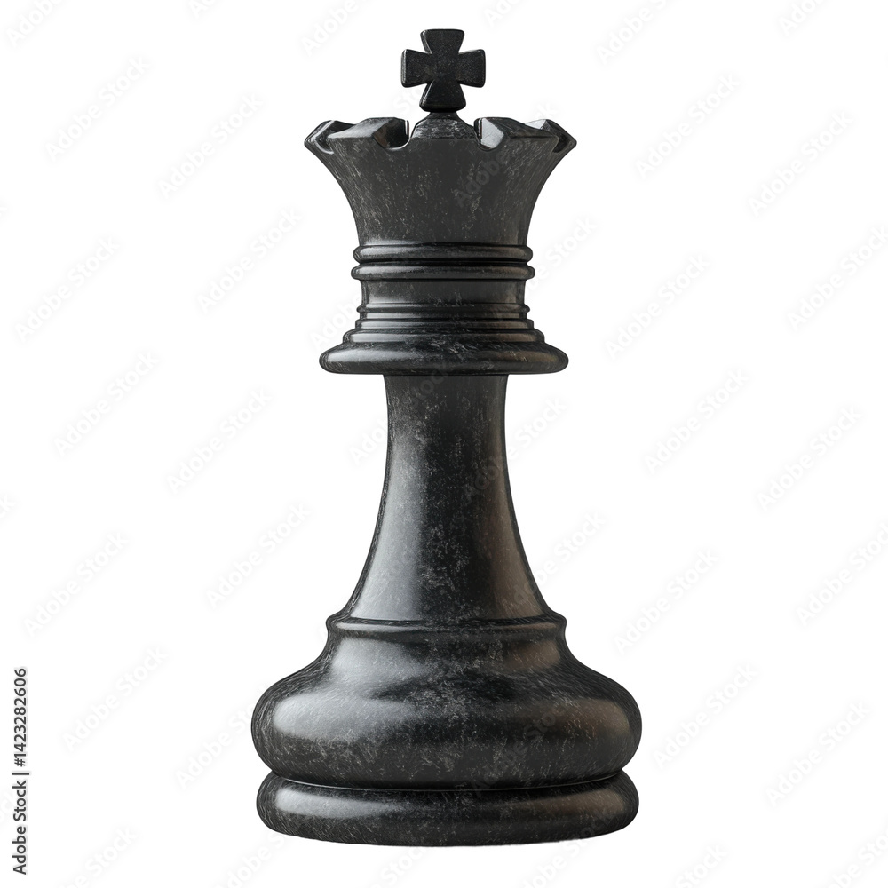 Chess king piece close-up game setup studio minimalist view. Isolated on transparent background, png. Chess king piece close-up game setup studio minimalist view. Isolated on transparent background, png.
