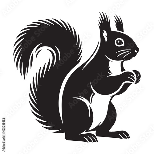 Wallpaper Mural Simple squirrel silhouette vector for use in minimalistic branding designs – squirrel silhouette – squirrel vector – squirrel illustration – silhouette of squirrel – squirrel icon

 Torontodigital.ca